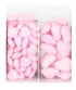 GLITTER HEART CRAFT EMBELLISHMENTS - ** ASSORTED SIZE / COLOUR **. CR0934LIGHTPINK