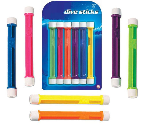 Dive Sticks Pool Toy - MY 6 DIVE STICKS TY8263 Fun for Kids