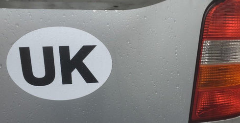 UK Magnetic Car Sticker - BLACKSPUR 178x120mm BB-LP110