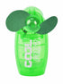 STATUS 2.5 INCH HAND HELD MINI FAN ASSORTED COLOUR WITH BATTERIES. MIXCHHFANSX12