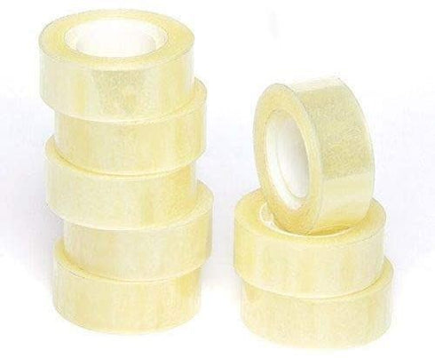 Clear Tape Rolls - PRIMA 24MM X 33M 6 Pack NEPPC2433