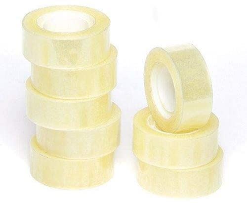 Clear Tape Rolls - PRIMA 24MM X 33M 6 Pack NEPPC2433