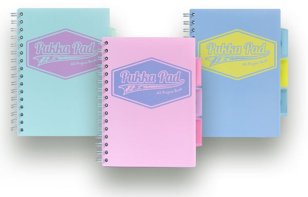 Pukka Pastel Project Book A5 200 Pages | 8631-PST