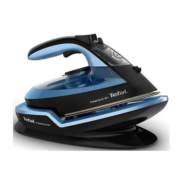 TEFAL FV6551G0 FREEMOVE AIR 2400W 0.25L CORDLESS STEAM IRON BLACK/BLUE. TEF-FV6551GO