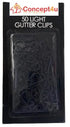 50 EXTERNAL LIGHT GUTTER HOOKS BLACK. 56477 FF04B