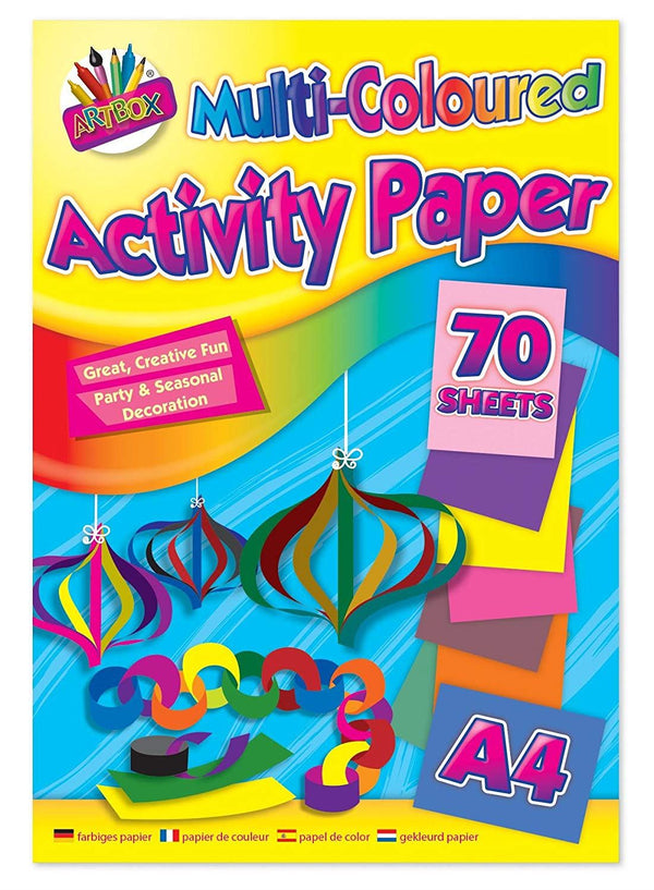 A4 Activity Pad - TALLON 70 Sheets Paper Pad T6872