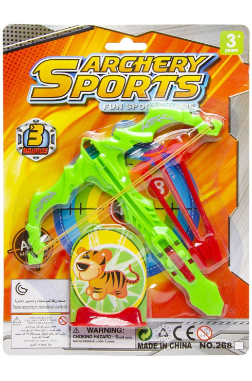 ARCHERY SPORTS ARROW SHOOTER TOY WITH 3 ARROW. LG4263