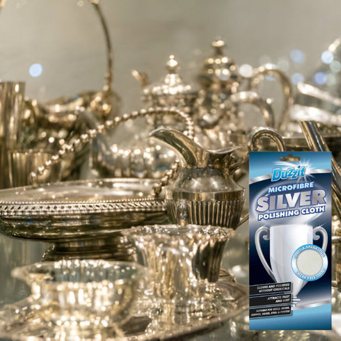 Silver Polishing Cloth - DUZZIT MICROFIBRE DZT1012-24