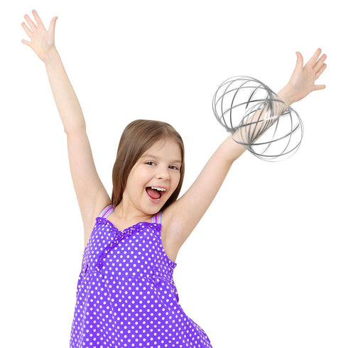 Kinetic Spring Toy - GYRO FLOW MAGIC RING FLOWS 1374432