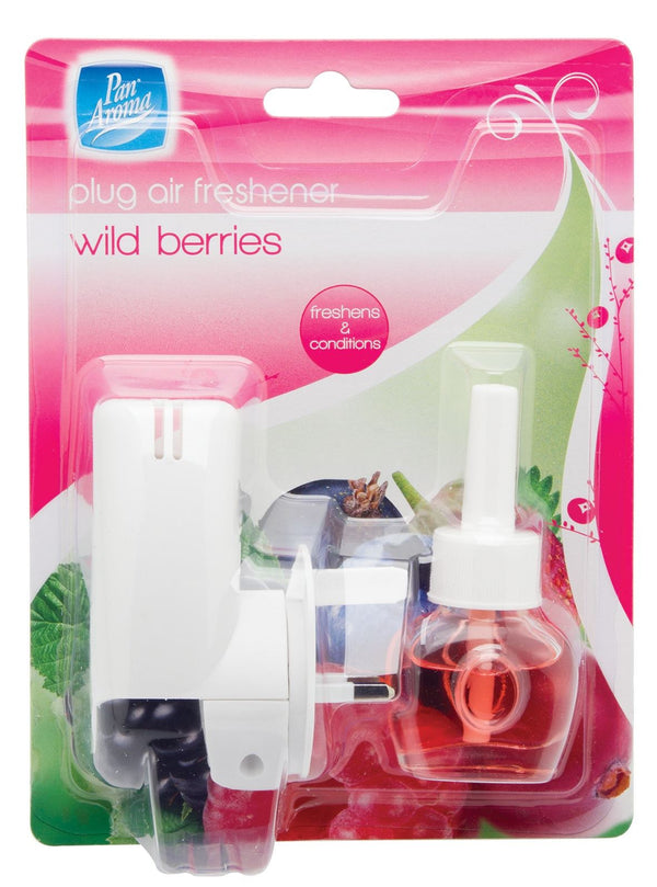 Plug-in Air Freshener - Wild Berries Scent | Pan Aroma