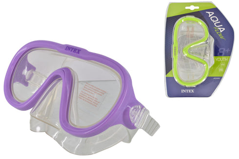 Sea Scan Swim Mask - INTEX AQUA FLOW TY5161 for Clear Vision