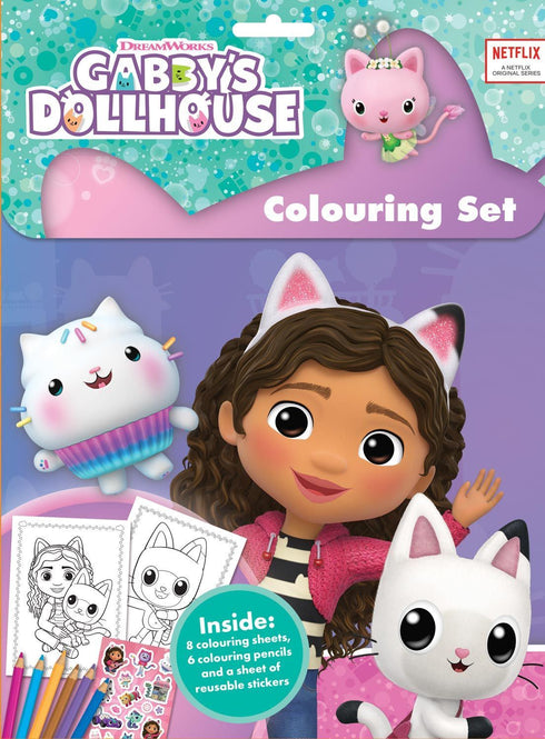 Gabby's Dollhouse Coloring Set - Creative Fun for Kids 3557/GDCS