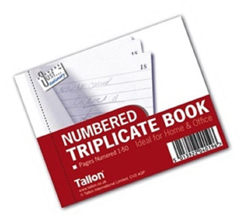 Triplicate Book Half Size - TA4019 | TALLON