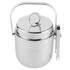 GRUNWERG STAINLESS STEEL ICE BUCKET AND TONG SET. IBS130DW