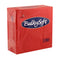BULKY SOFT 2PLY 4 FOLD NAPKINS 40CM X 40CM 100/PK - RED. 32079