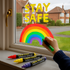 4 COLOURED LIQUID WINDOW MARKERS CHALK. C826