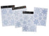 CHRISTMAS WINDOW SNOWFLAKE STICKERS WITH GLITTER ( Z99846 ) 524005. 151265