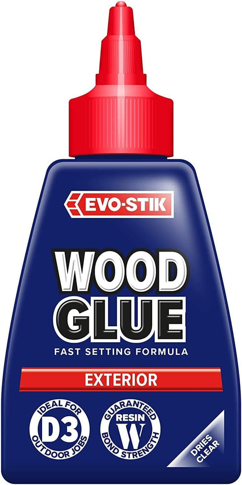 Exterior Wood Adhesive - EVO-STIK Fast Setting 125ml