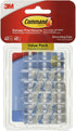 COMMAND 40 PACK DECORATION CLIPS - CLEAR VALUE PACK. 4375-CL 17026CLR-40UKN