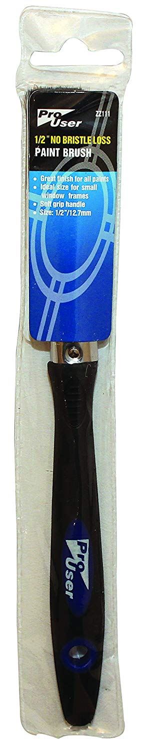 No Bristle Loss Brush - BLACKSPUR 1/2 Inch Pro-ZZ111