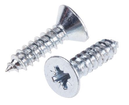 Self Tapping Screws Pozi Pan BZP 8x3/4' - STAR PACK 72189