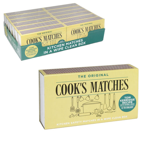 Safety Matches Bulk - THE ORIGINAL COOKS SAFETY MATCHES BOX 12/PK
