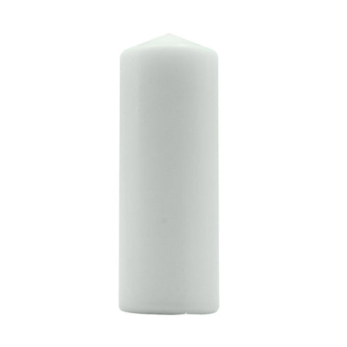 WHITE PILLAR CANDLE 200 X 70MM. PS103125