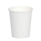 WHITE SINGLE WALL HOT DRINK CUP 227ML / 8OZ 50/PK. 10400.08