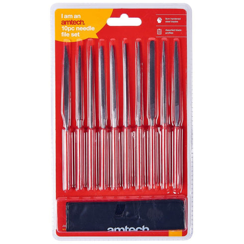 Needle File Set - AMTECH 10PCS Precision AME1750