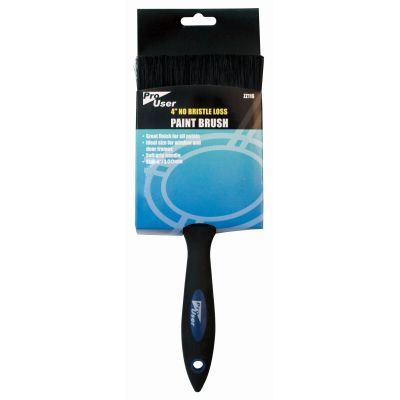 No Bristle Loss Brush - BLACKSPUR 4 Inch Paint Tool ZZ116