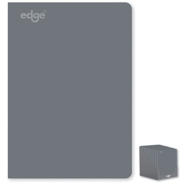 Grey A5 Notebook - Soft Cover 80 GSM 160 Pages | EDGE