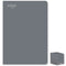 Grey A5 Notebook - Soft Cover 80 GSM 160 Pages | EDGE