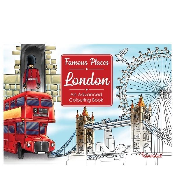 London Colouring Book - SQUIGGLE Amazing Advanced P2951