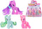 MY FAIRY TALE ASSORTED UNICORN WITH BRUSHABLE HAIR TRAVELING KIT. TY0593