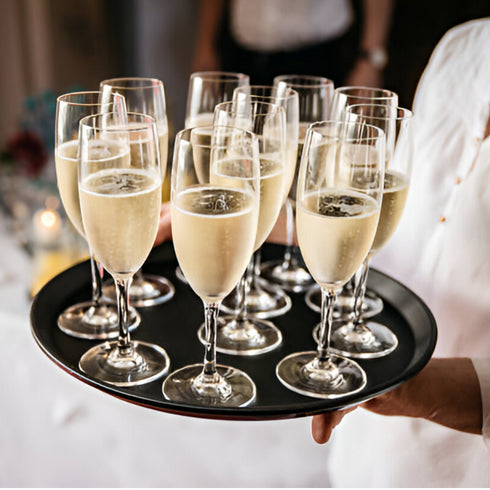 Non Slip Round Tray - TUFFGRIP SUPER PLASTIC ANTI SKID 16"/40CM