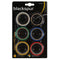 BLACKSPUR 6 COLOUR PVC TAPE APPX 2.7 M. BB-TM300