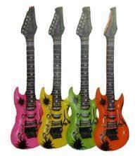 Inflatable Guitar 106cm - Fun Assorted Colours | X99113