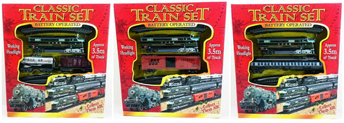 Light Up Train Set - Battery Operated Toy TY0308