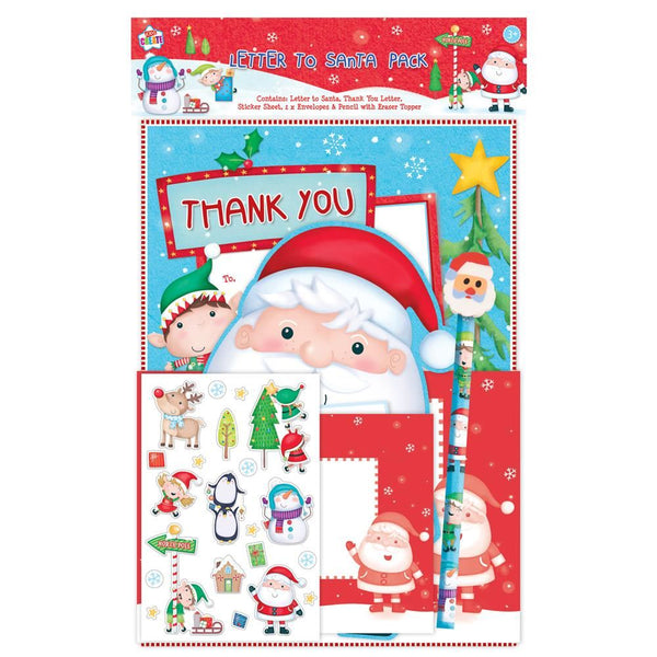 Santa Letter Kit - Kids Create Christmas Letter to Santa Pack
