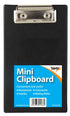Mini Clipboard Black - Portable Writing Aid | 301438