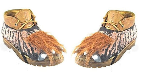 WAREWOLF FUR FEET HALLOWEEN SHOES DECORATION. 71490