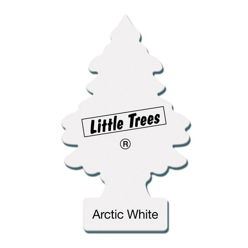 LITTLE TREES CAR AIR FRESHENER - ARCTIC WHITE. MTR0061