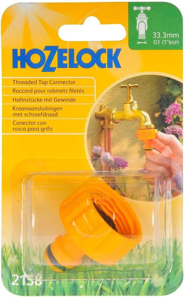 Tap Connector Hozelock 33.3mm 2158P9000 - Secure Fit & Easy Use