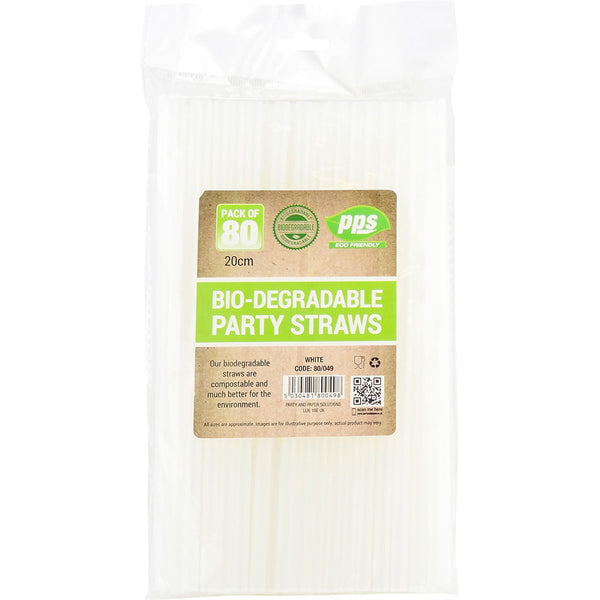 Biodegradable Party Straws - Eco-Friendly Drinking Solution
