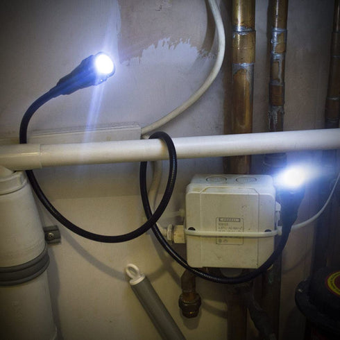 LED Worklight - AMTECH TWIN FLEXI S8190 for Efficient Lighting