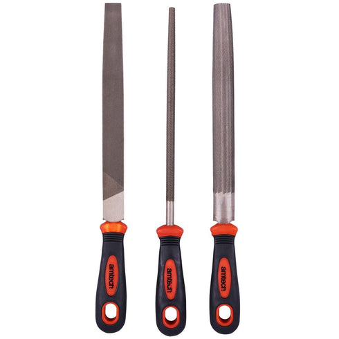 Engineers File Set - AMTECH AME1359, 3-Pack High-Quality Tools
