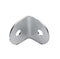 Worktop Bracket 19mm - STAR PACK 8 MINI BZP Square Brackets