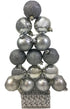 Silver Tree Decorations - 16 Piece Set 8387SILVER