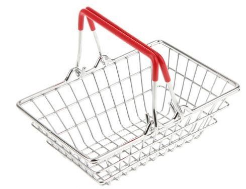 Chrome Shopping Basket - APOLLO MINI AP3838 Compact Design