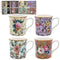 THE LEONARDO COLLECTION WILLIAM KILBURN ASSORTED DESIGN MUG SET OF 4. LP95663